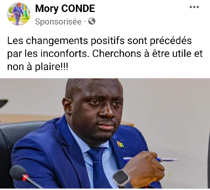 Guinée La Provocation Cynique De Mory Condé 0150